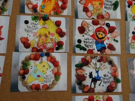 キャラクターケーキ注文したことある人