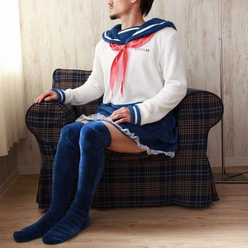 男のセーラー服型ルームウェア、女装に踏み出す“最初の一歩”応援。 | Narinari.com