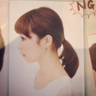 ルーズなヘアスタイルができない