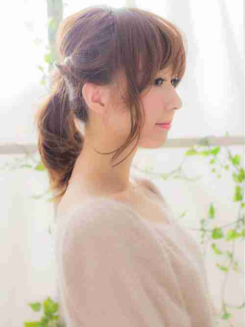 ルーズなヘアスタイルができない