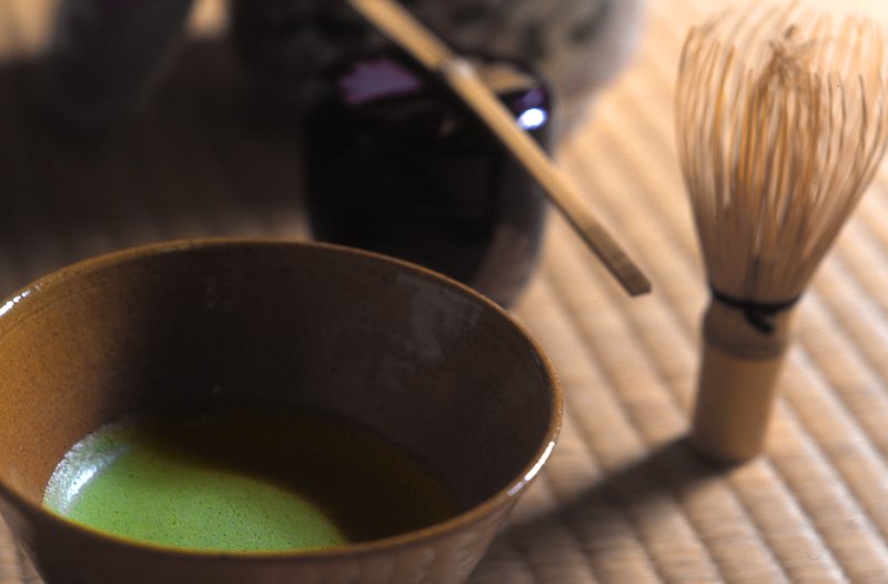 茶道してる人！