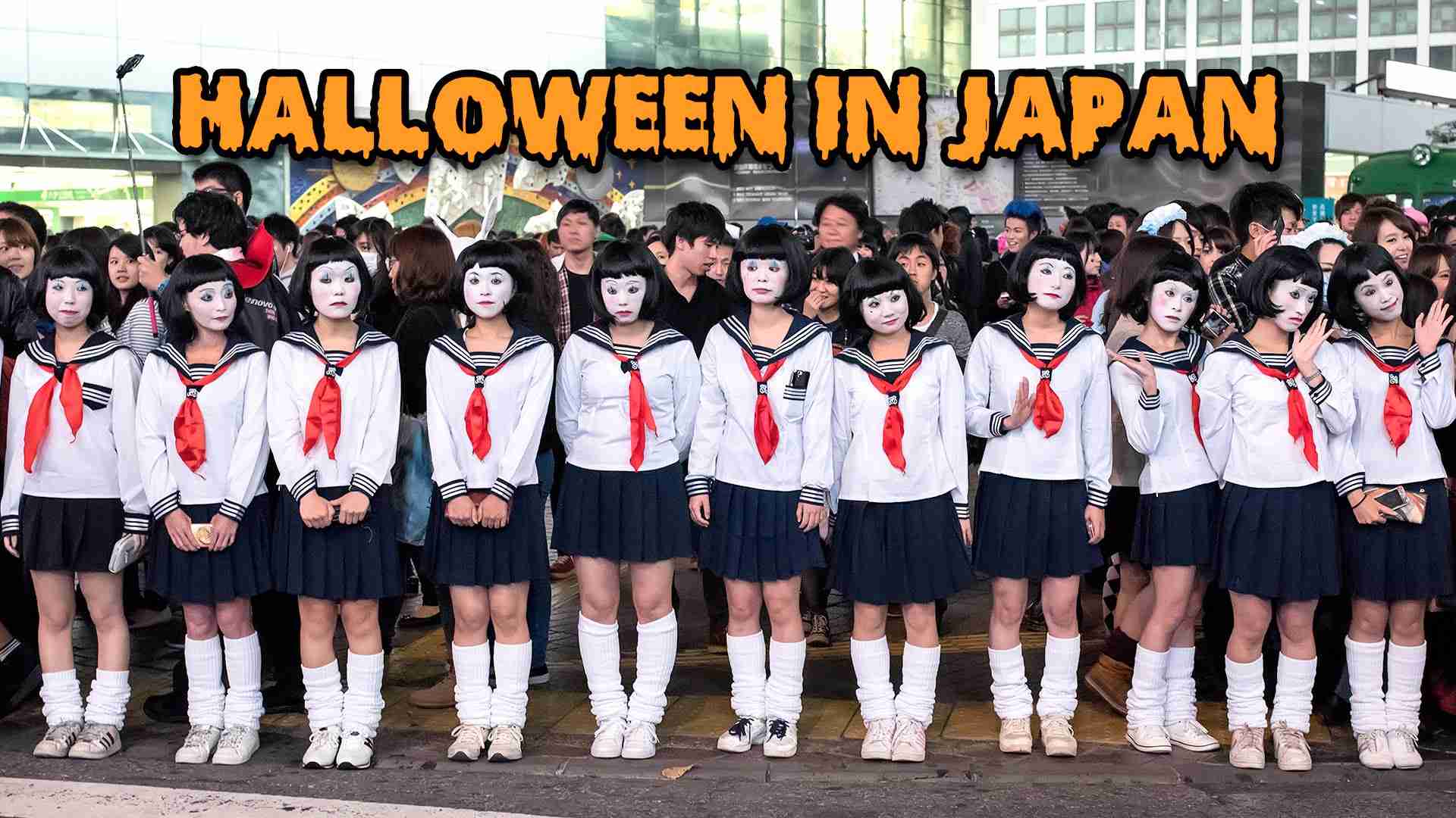 Halloween in Japan - Tokyo Costume Street Party 渋谷 ハロウィン - YouTube