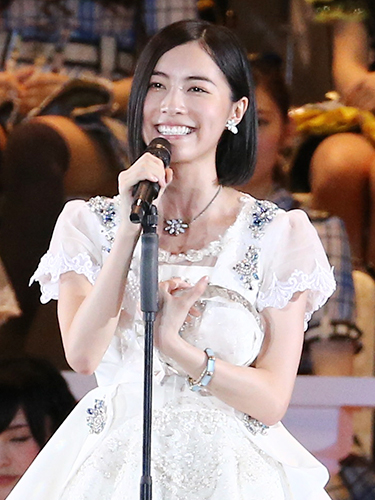 松井珠理奈　SKE専任に！「AKB超えたい」ANNで発表、涙する場面も