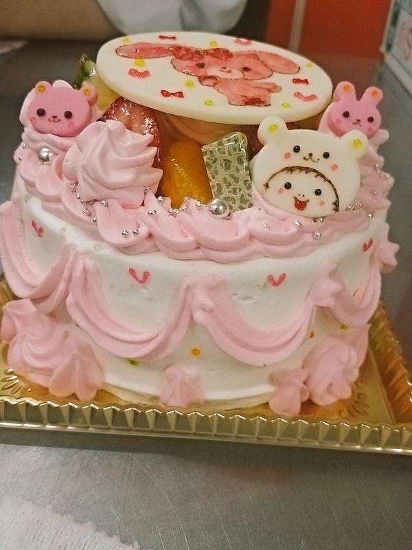 キャラクターケーキ注文したことある人