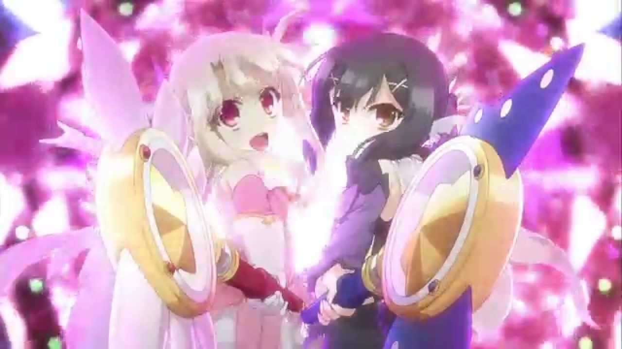 【プリズマ☆イリヤ】 イリヤ&美遊 変身シーン - YouTube