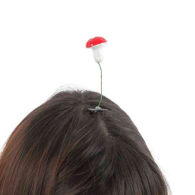 【⁉】頭の上が花畑に、中国で流行中のヘアアクセ「ヘッドファーム」が日本初上陸