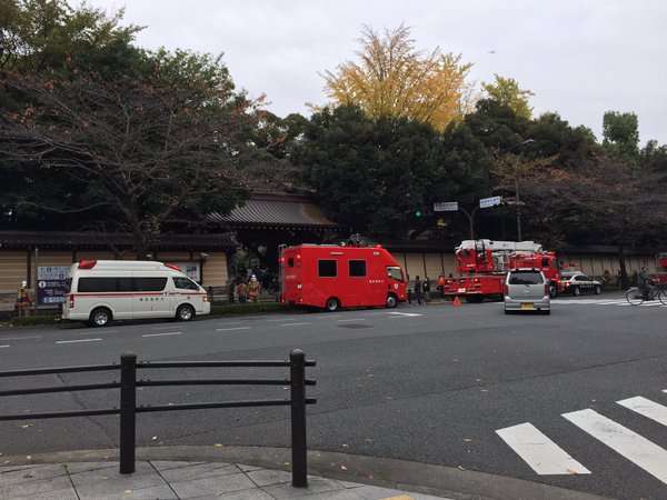 靖国神社で「爆発」 警視庁が捜査
