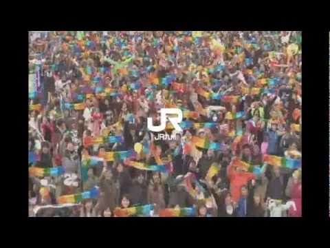 九州新幹線全線開業　がんばろう東北 - YouTube