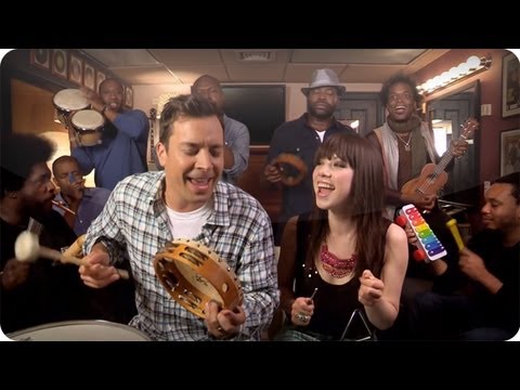 Jimmy Fallon, Carly Rae Jepsen & The Roots Sing "Call Me Maybe" (w/ Classroom Instruments) - YouTube