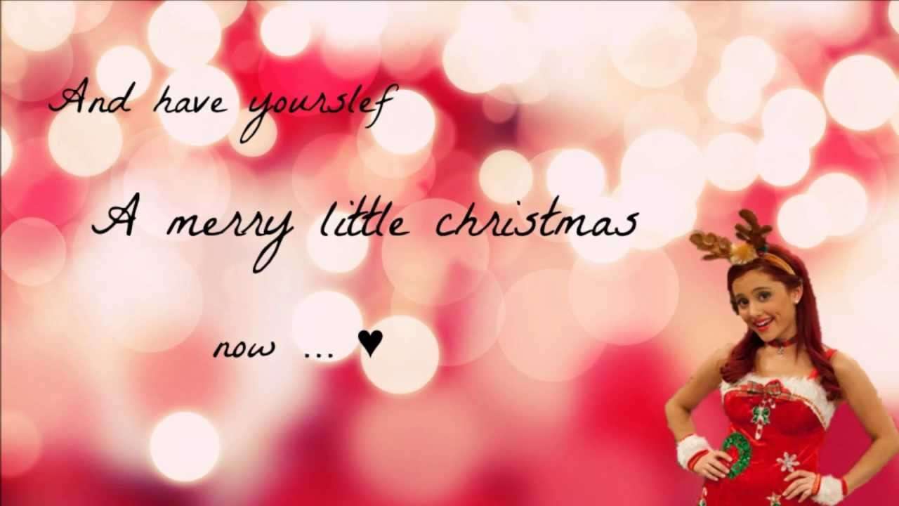 Ariana Grande - Have Yourself A Merry Little Christmas - YouTube