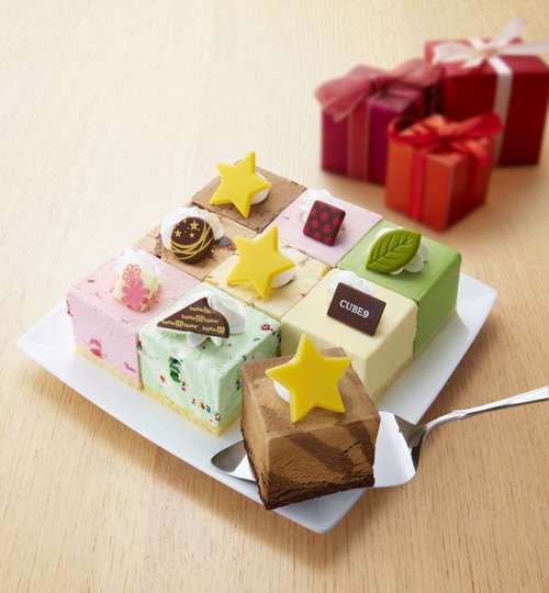 サーティワン“四角い”アイス、フレーバー9種類のケーキ「CUBE 9」発売