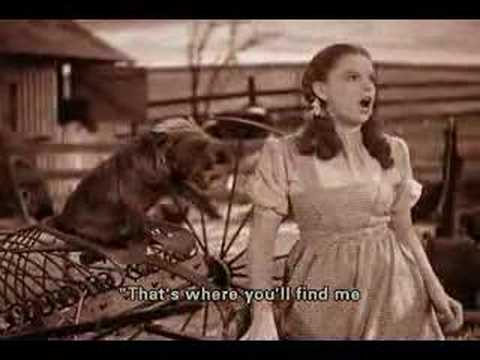 Judy Garland - Over The Rainbow (Subtitiles) - YouTube