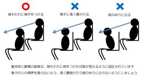 映画館での迷惑行為、注意できますか？
