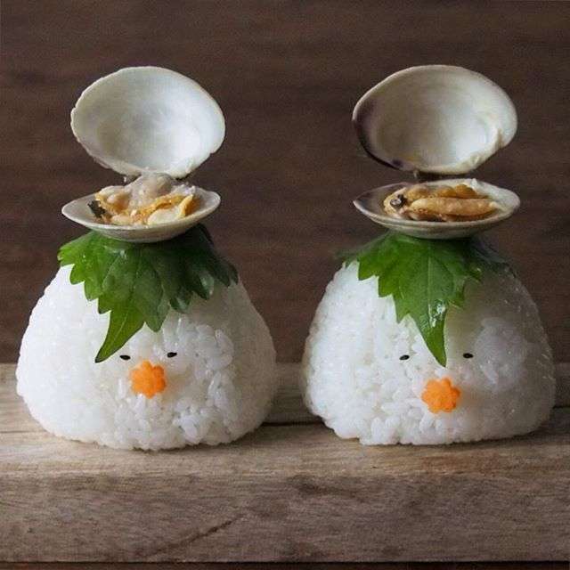 新定番？Instagramで人気の「顔おにぎり」がかわいいと話題に