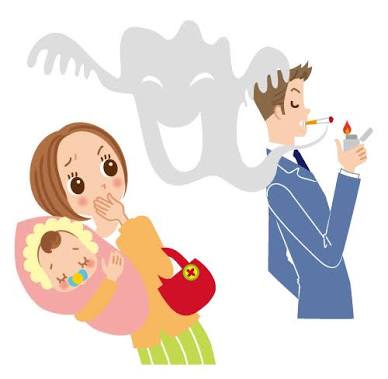妊娠中の受動喫煙について