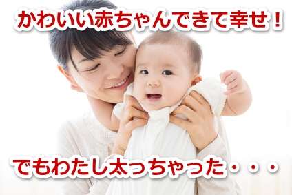 産後、体型戻りましたか？