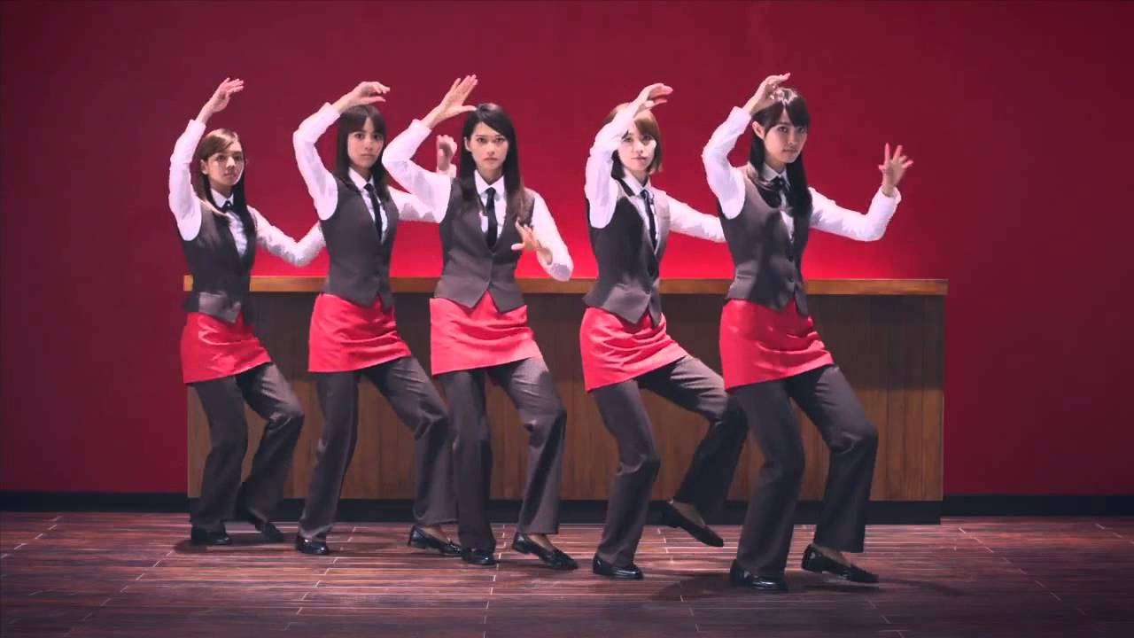 グリコ乳業 「ドロリッチCAFEダンス」にわみきほ 岡本あずさ 平野由実 古川美有 千国めぐみ - YouTube