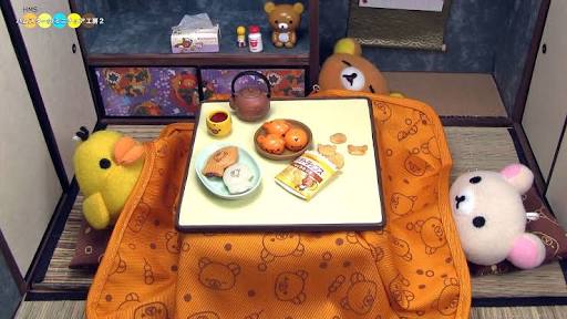 こたつでみかんを食べながらのんびり話すトピ