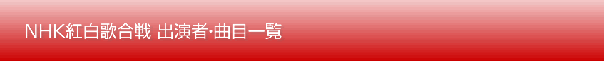 NHK紅白歌合戦2016(2015) 出演者・司会一覧！曲目・順番発表はいつ？【投票有り】