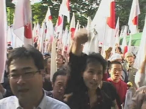 【10.16尖閣デモ】中国大使館包囲！尖閣侵略糾弾！リレートーク【チャンネル桜H22/10/18】