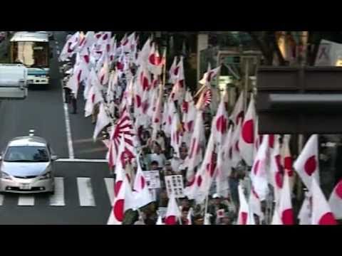 10.2 中国の尖閣諸島侵略糾弾 2100人デモ行進2 核武装をして国を守るぞ！ 