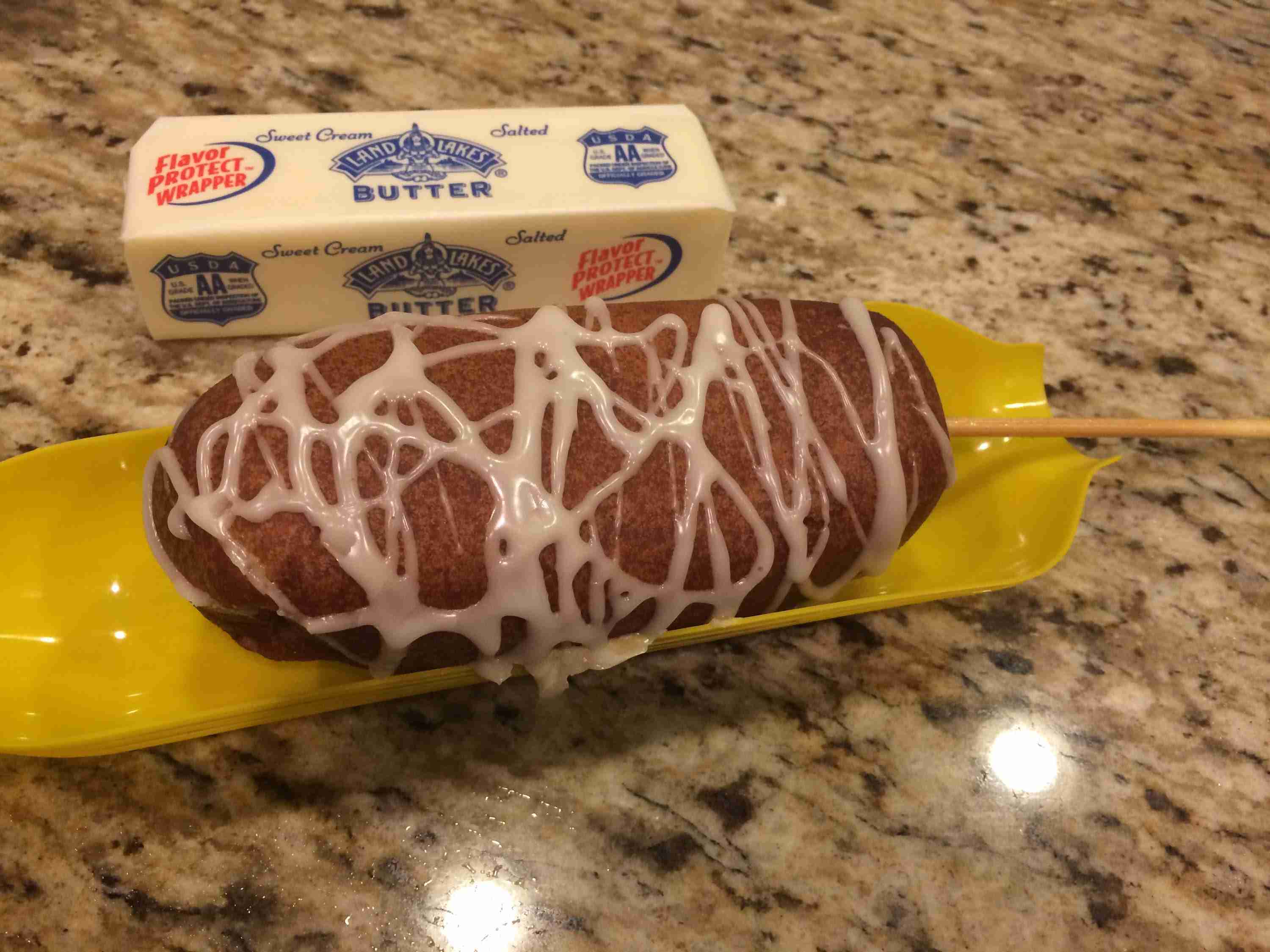 Deep Fried Butter on a Stick - YouTube