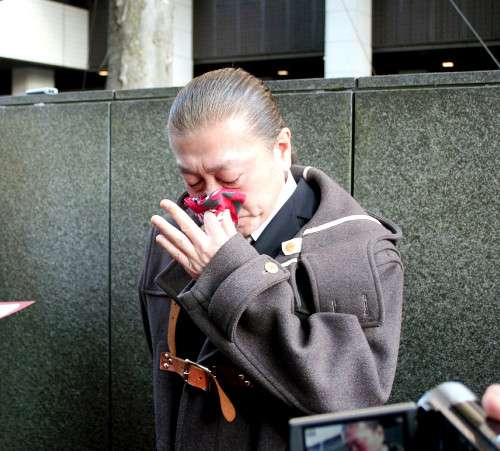 元チェッカーズ・武内享、涙の証言台　長男大麻譲渡で執行猶予3年