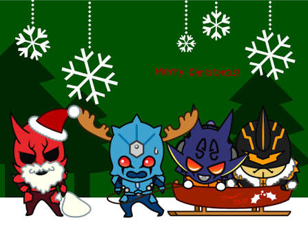 あなたの好きな画像、キャラクターでメリークリスマス！