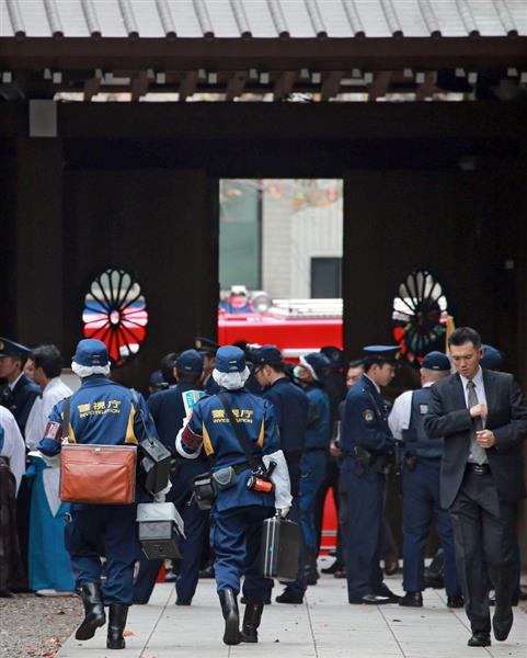 【靖国爆発】韓国籍の男関与か　ホテル捜索も事件直後に出国（1/2ページ） - 産経ニュース