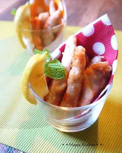 鶏むね肉で簡単！塩風味スティックフライ｜たっきーママ オフィシャルブログ「たっきーママ@happy kitchen」Powered by Ameba