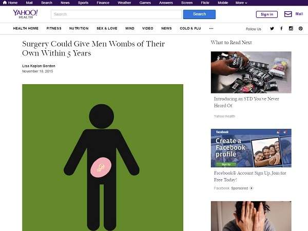 男も妊娠できる？子宮移植の可能性 | R25