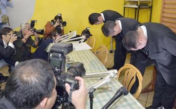 軽井沢のスキーバス転落事故 運行会社社長が土下座し謝罪