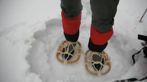 雪の日の靴