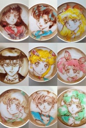 ラテアートの画像を貼るトピ