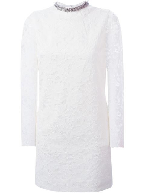 Saint Laurent フラワーレース ワンピース - Vinicio - Farfetch.com