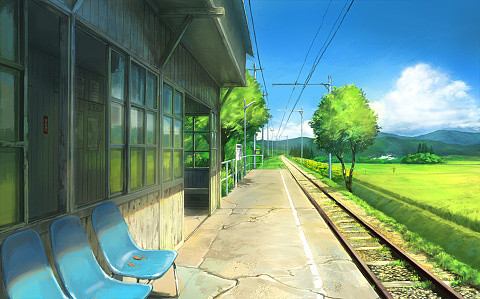 癒される田舎の風景