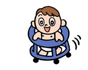 赤ちゃんの歩行器使用について