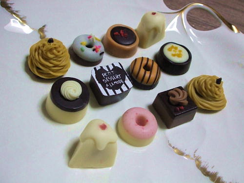 【画像】綺麗・かわいいチョコレート