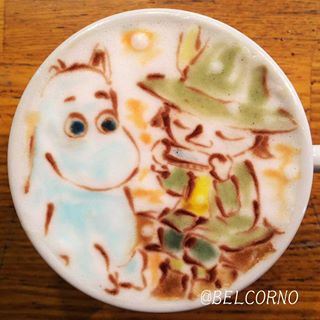 ラテアートの画像を貼るトピ