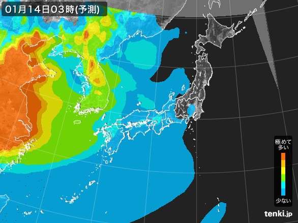 PM2.5分布予測 - 日本気象協会 tenki.jp