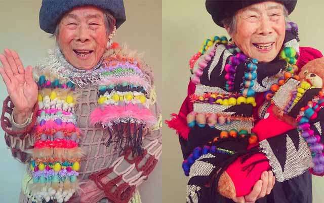 93歳でインスタアイドル!編み物モデルのおばあちゃんが可愛すぎると話題に