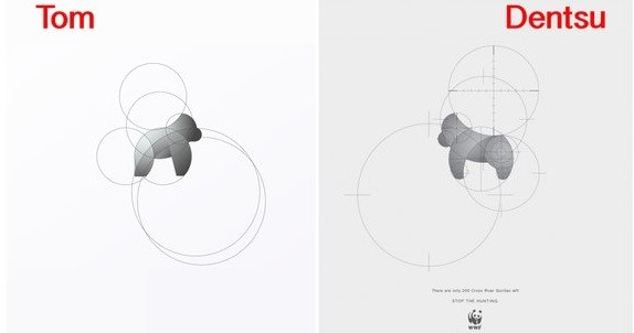    【炎上】電通がWWFで受賞したデザインにパクリ疑惑が浮上。海外のデザイナーが抗議 | netgeek