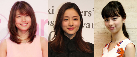 モテキーワード：16年は「母性」体現するのは有村架純、石原さとみ、中条あやみ