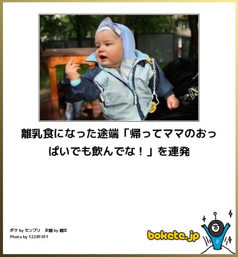 お気に入りのボケてをください