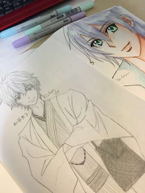 リクエストお題でお絵かきするトピ