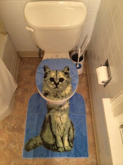 おしゃれなトイレカバー