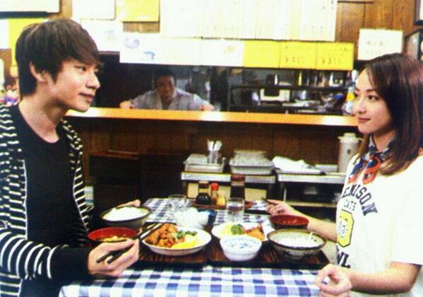 ジャニーズと共演した女優さんとのツーショット♪