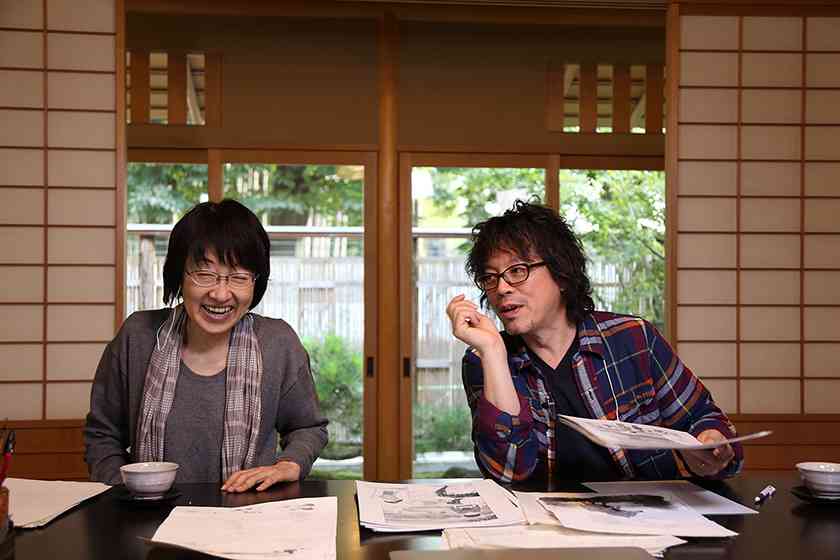 漫画家の顔写真を貼るトピ