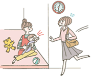 共働き、子育てアドバイス