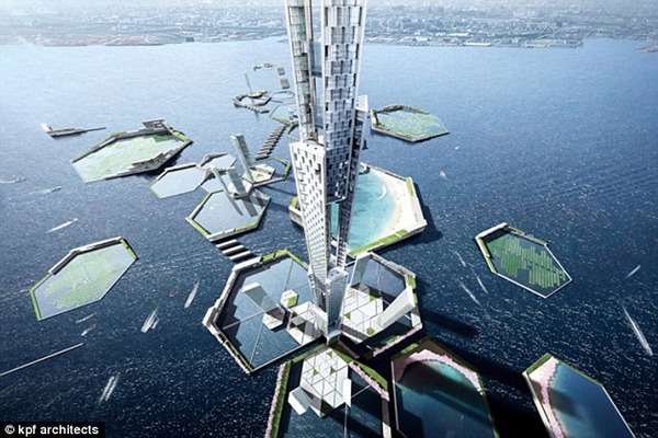 【ウソだろ】東京に1700メートル級のメガ高層タワーが計画中！ブルジュの2倍